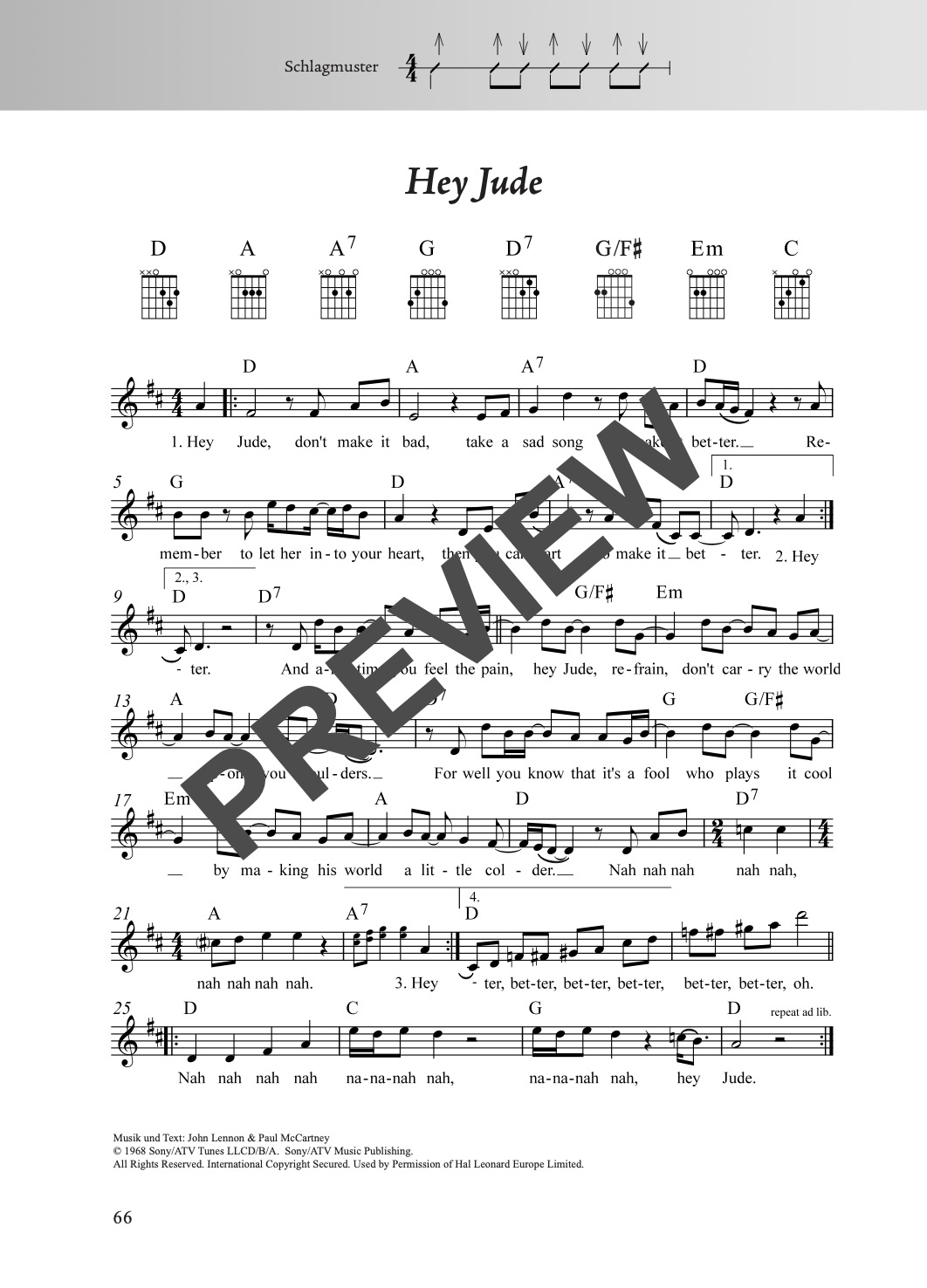Fetenbuch Gitarre – Beispielseite 3