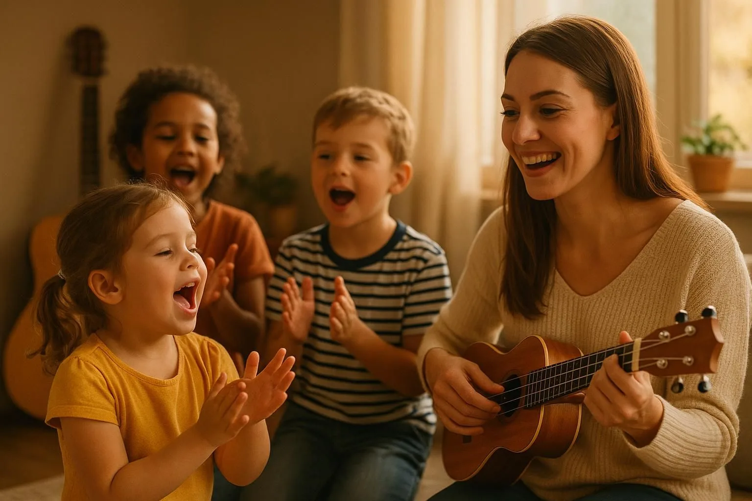 Kinderlieder zum Mitmachen: Mit Spaß und Bewegung